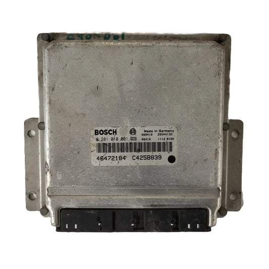 LANCIA LYBRA 2.4 JTD ECU / 0281010001 / 46472184 / BOSCH