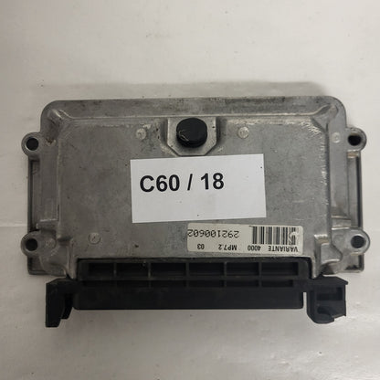 PEUGEOT 306 CITROEN XSARA ECU / 0261206214 / 9632693880 / MP7.2 / BOSCH