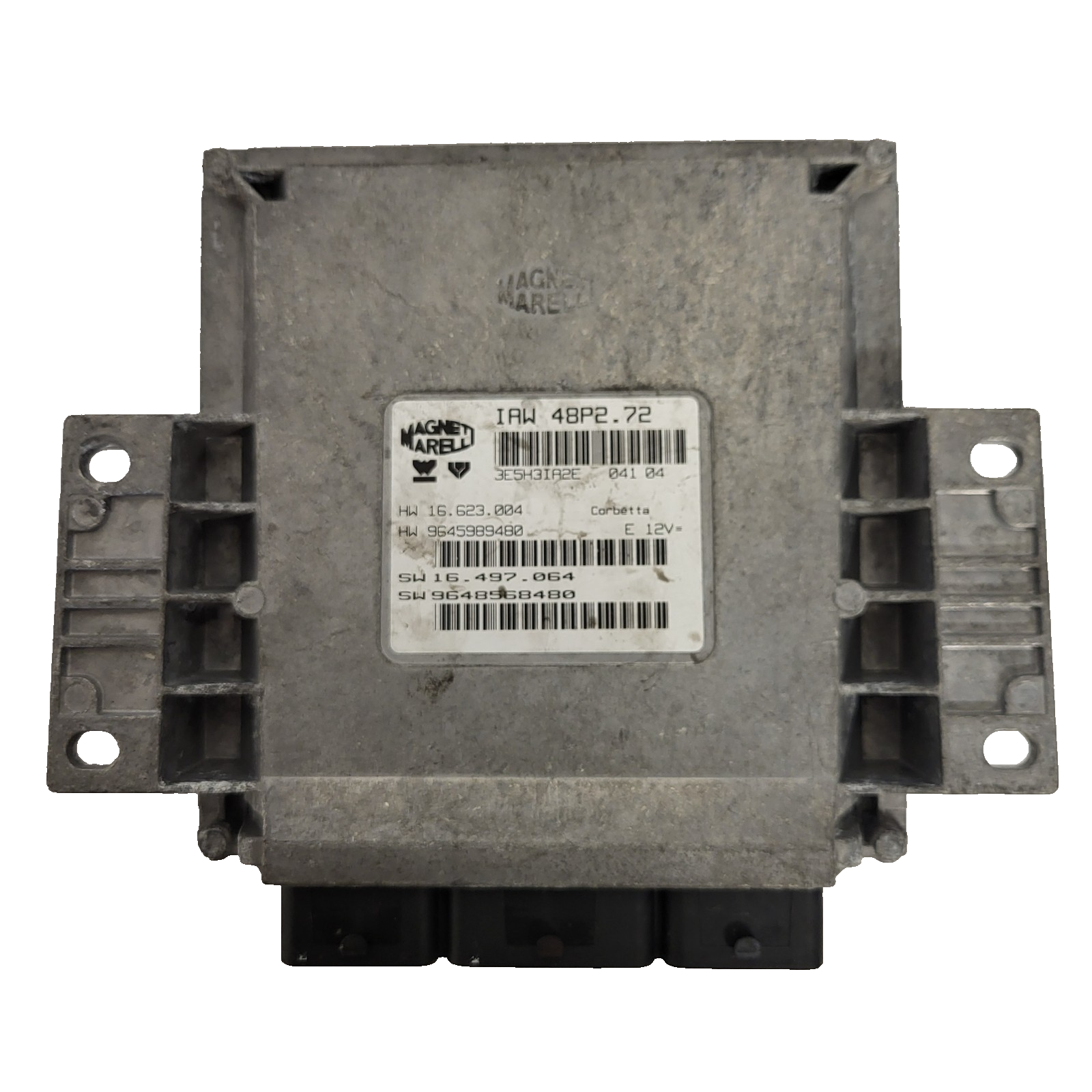 PEUGEOT CITROEN ECU / IAW 48P2.72 / SW 9648568480/ HW 9645989480