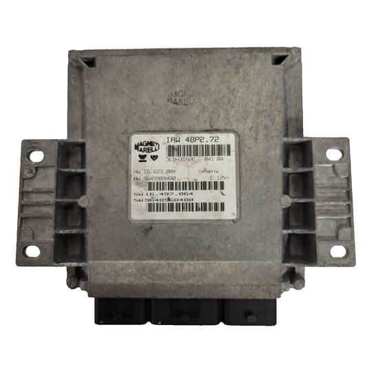 PEUGEOT CITROEN ECU / IAW 48P2.72 / SW 9648568480/ HW 9645989480
