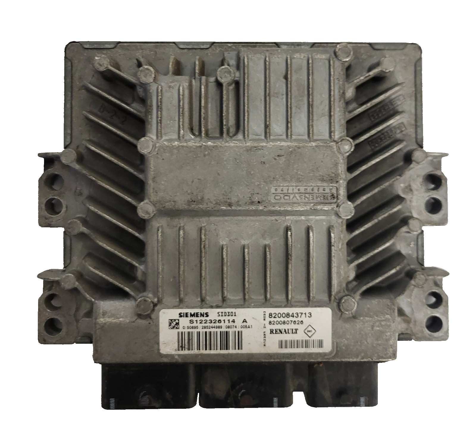 RENAULT MEGANE ECU / S122326114A / S122326114 / 8200843713 / 8200807626