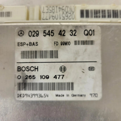 Mercedes A-Class W168 ESP ECU / 0295454232 / 0265109477 / BOSCH