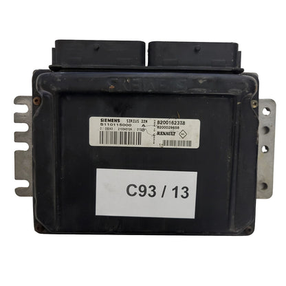 RENAULT CLIO ECU / S110115000A / 8200162378 / 8200029658 / SIRIUS 32N / SIEMENS