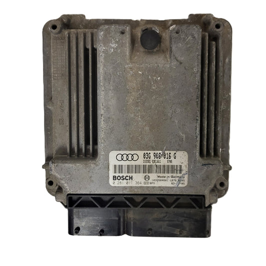 AUDI A3 8P ECU / 0281011364 / 03G906016G / EDC16U1 / BOSCH