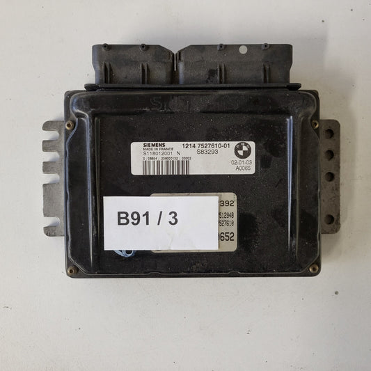 MINI COOPER 1.6 ECU / S118012001N / 1214752761001 / SIEMENS