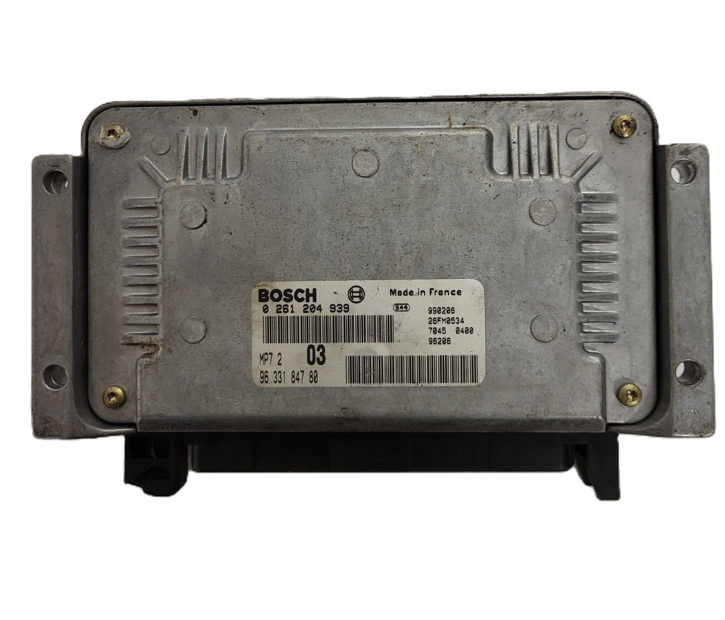 Citroen Xsara 1.6 ECU / 0261204939 / 9633184780 / MP7.2 / BOSCH