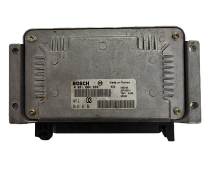 Citroen Xsara 1.6 ECU / 0261204939 / 9633184780 / MP7.2 / BOSCH