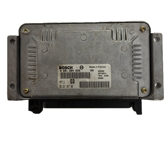 Citroen Xsara 1.6 ECU / 0261204939 / 9633184780 / MP7.2 / BOSCH