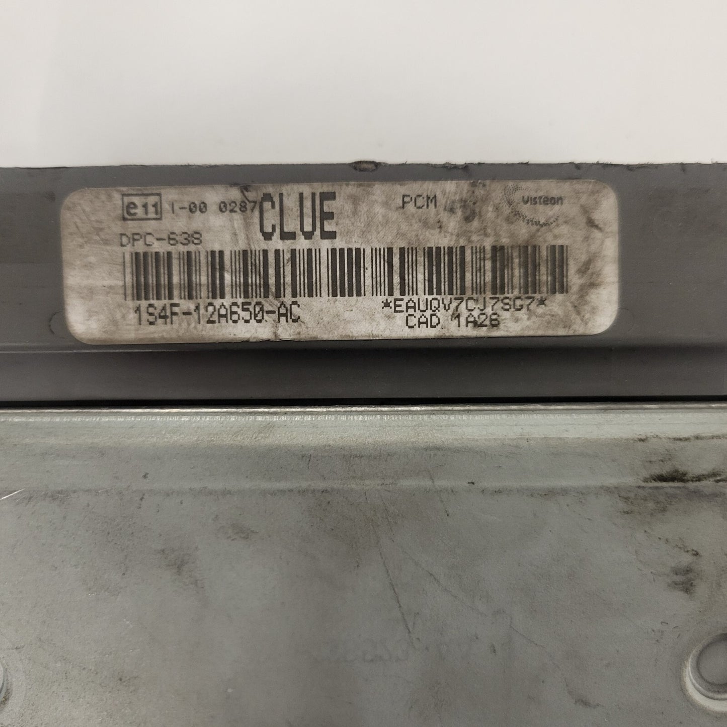 FORD FOCUS ECU / 1S4F-12A650-AC / CLUE / DPC-638 / PCM / VISTEON