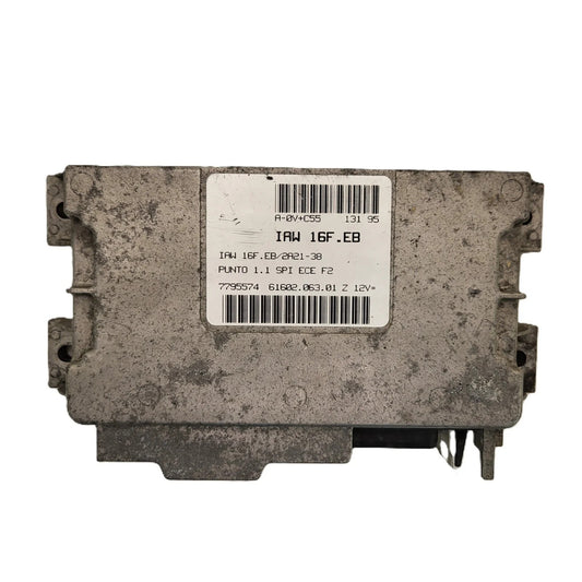 Fiat Punto 1.1 ECU / IAW 16F.EB / 7795574 / 61602.063.01 / MAGNETI MARELLI