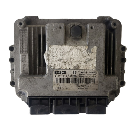 Renault Megane Scenic ECU / 0281013366 / 8200601334 / 8200631560 / BOSCH-