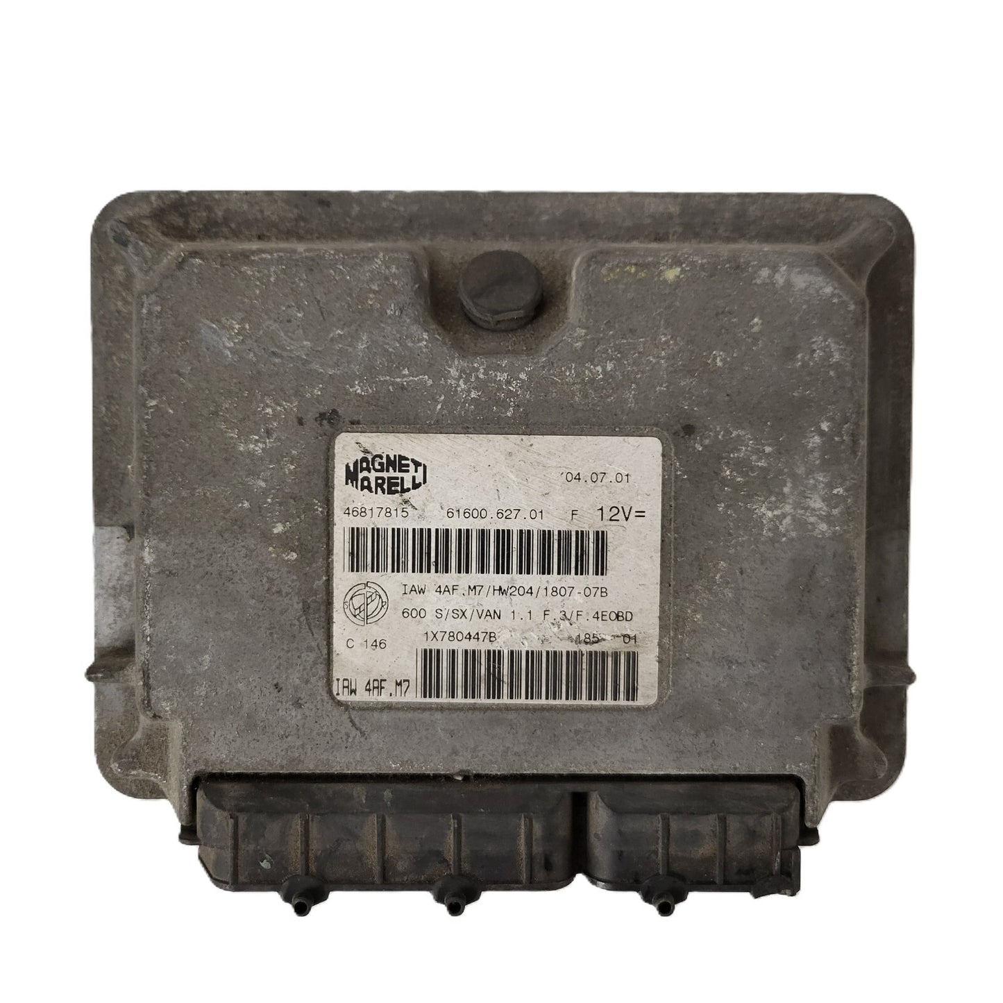 Fiat 600 ECU / IAW 4AF.M7 / 46817815 / HW204 / MAGNETI MARELLI