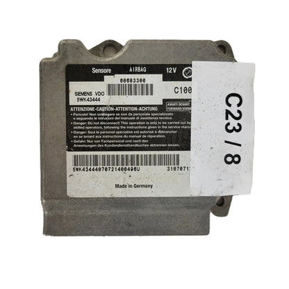 ALFA ROMEO GT AIRBAG ECU / 60683300 / 5WK43444 / SIEMENS