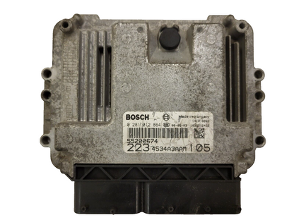 FIAT DOBLO ECU / 0281012864 / 55200674 / 2234534A3AAM / BOSCH
