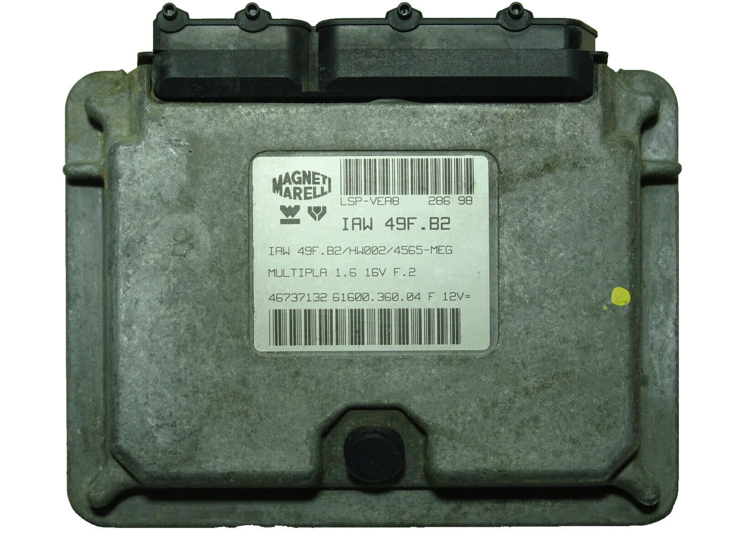 FIAT MULTIPLA 1.6 16V ECU / IAW 49F.B2 / 46737132 / HW002 / 61600.360.04 