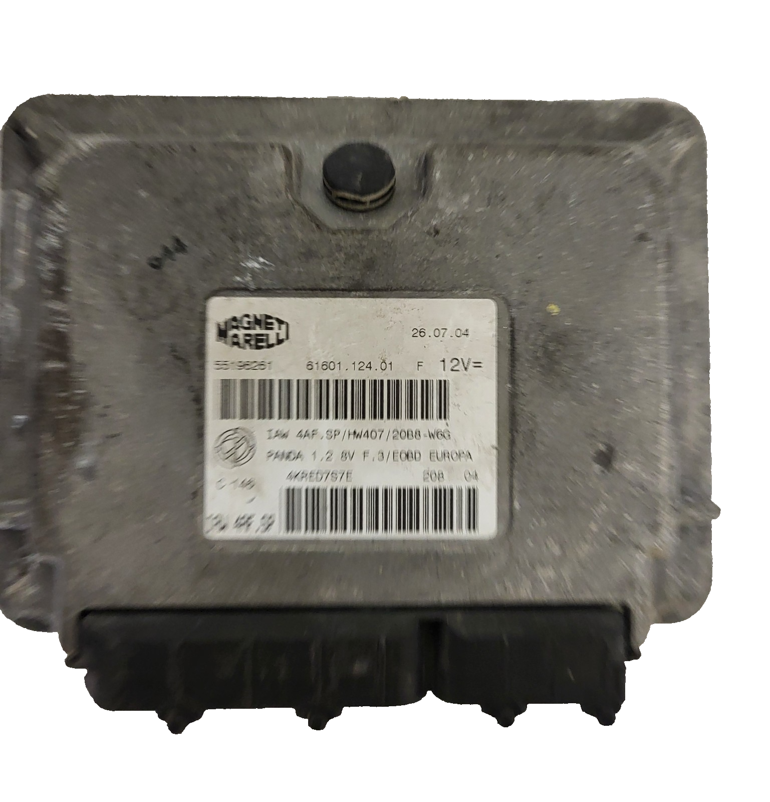 FIAT PANDA 1.2 ECU / 55196261 / IAW 4AF.SP / HW407 / MAGNETI MARELLI