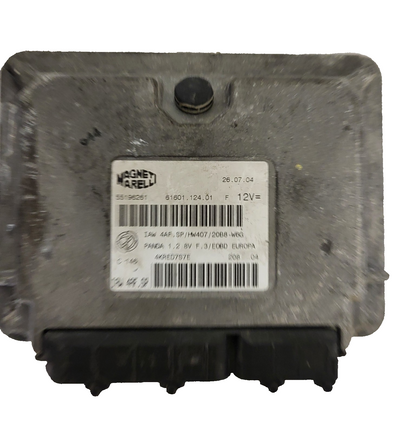 FIAT PANDA 1.2 ECU / 55196261 / IAW 4AF.SP / HW407 / MAGNETI MARELLI