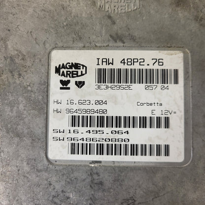 Peugeot 206 1.1 ECU / IAW 48P2.76 / SW 9648620880 / HW 9645989480
