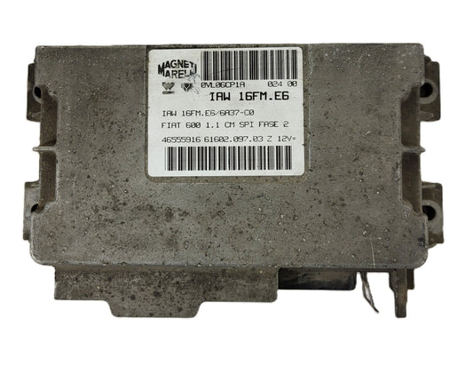 FIAT 600 1.1 ECU / IAW 16FM.E6 / 46555916 / 61602.097.03 / MAGNETI MARELLI