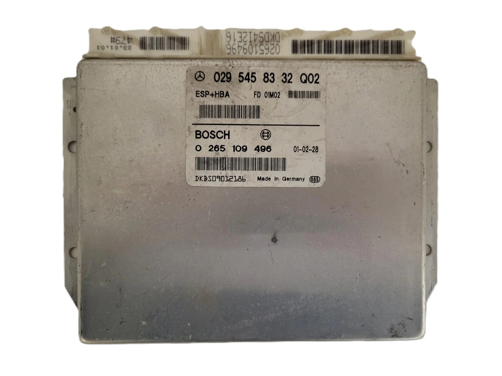 Mercedes a class ecu / 0295458332 / 0265109496 / BOSCH