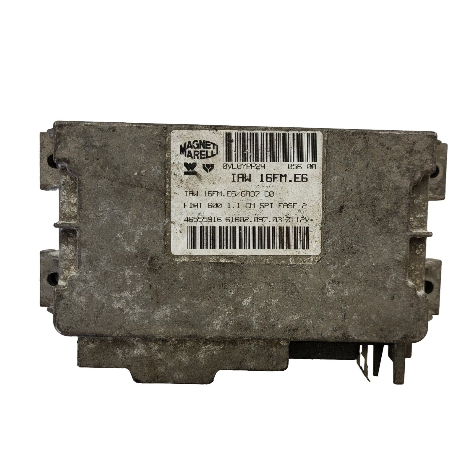 FIAT 600 1.1 ECU / IAW 16FM.E6 / 46555916 / 61602.097.03 / MAGNETI MARELLI