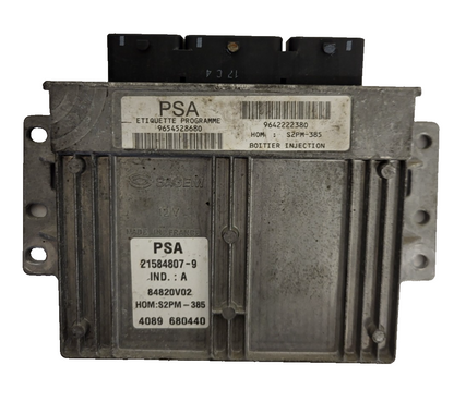 PEUGEOT CITROEN ECU / 21584807-9 / 9654528680 / 9642222380 / S2PM-285 / SAGEM