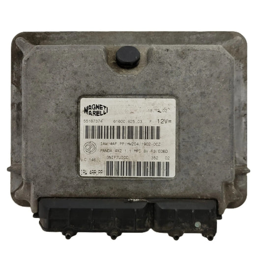 FIAT PANDA 1.1 ECU / 55187374 / IAW 4AF.PP / HW204 / 61600.625.03 MAGNETI MARELL