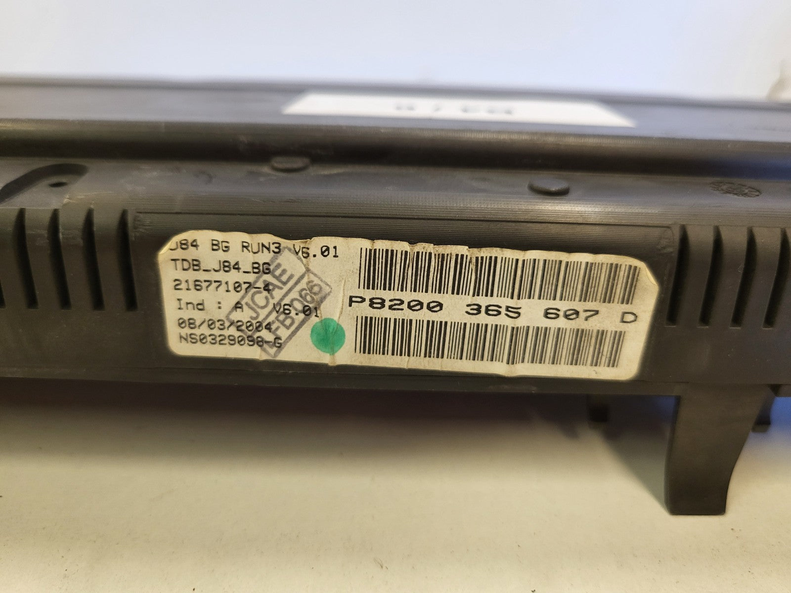 RENAULT SCENIC QUADRO STRUMENTI CONTACHILOMETRI P8200365607D / 21677107-4