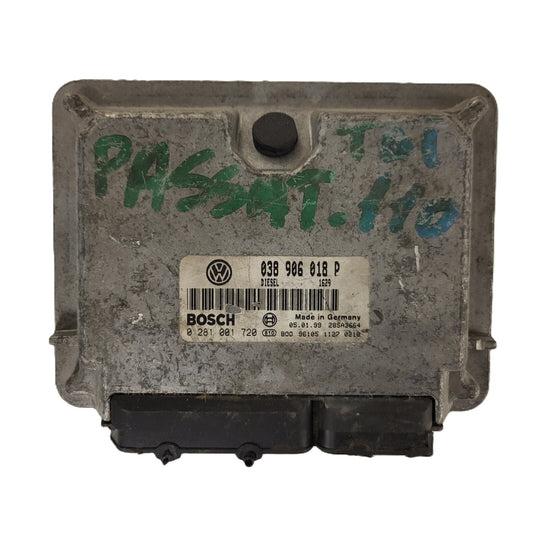 VW PASSAT ECU / 038906018P / 0281001720 / 28SA3664 / BOSCH
