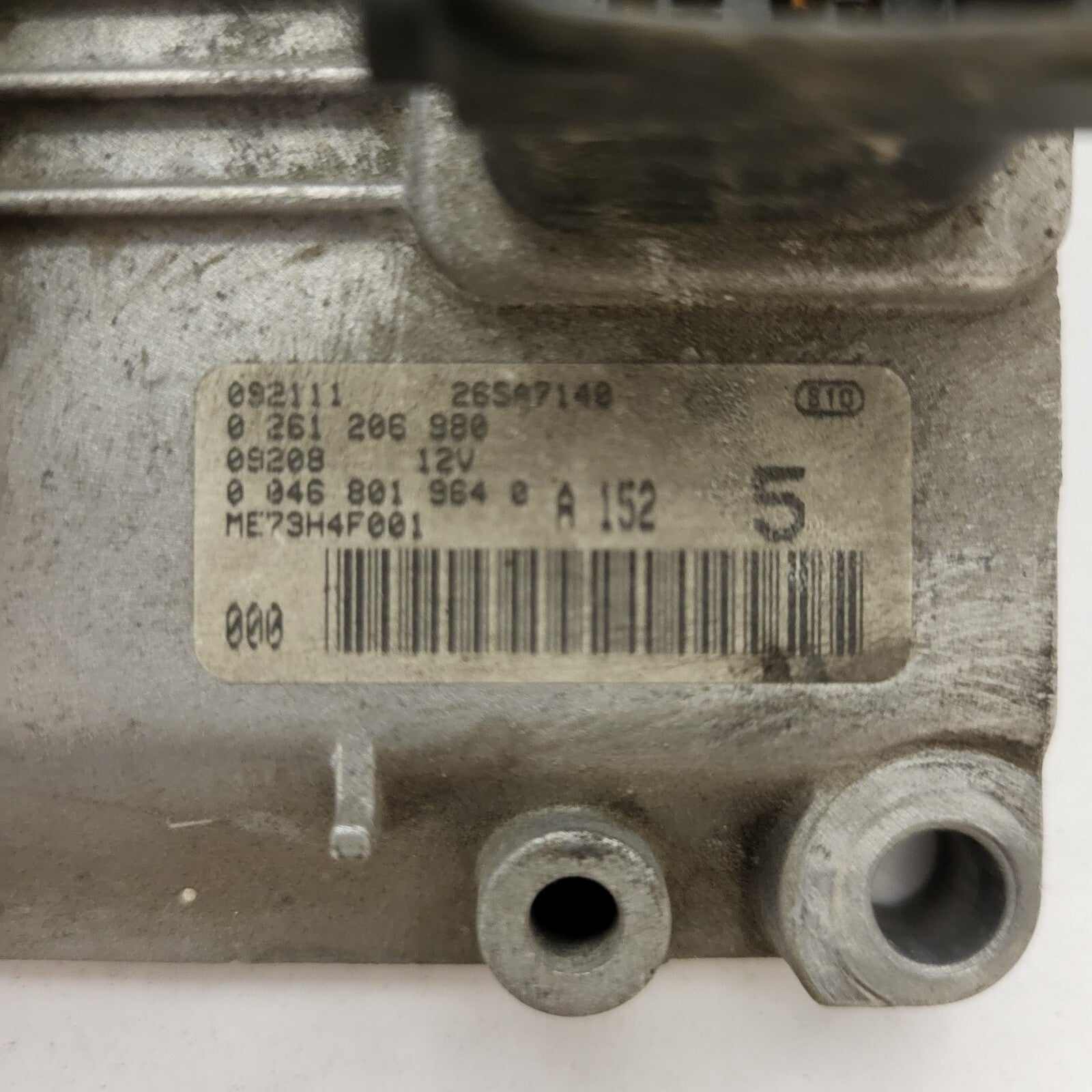 FIAT PUNTO ECU / 0261206980 / 00468019640 / ME73H4F001 / BOSCH