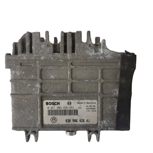 VW ECU / 0261203456/457 / 030906026AJ / BOSCH