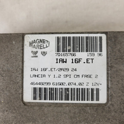LANCIA Y 1.2 ECU / IAW 16F.ET / 46524188 / 61602.108.00 / MAGNETI MARELLI 