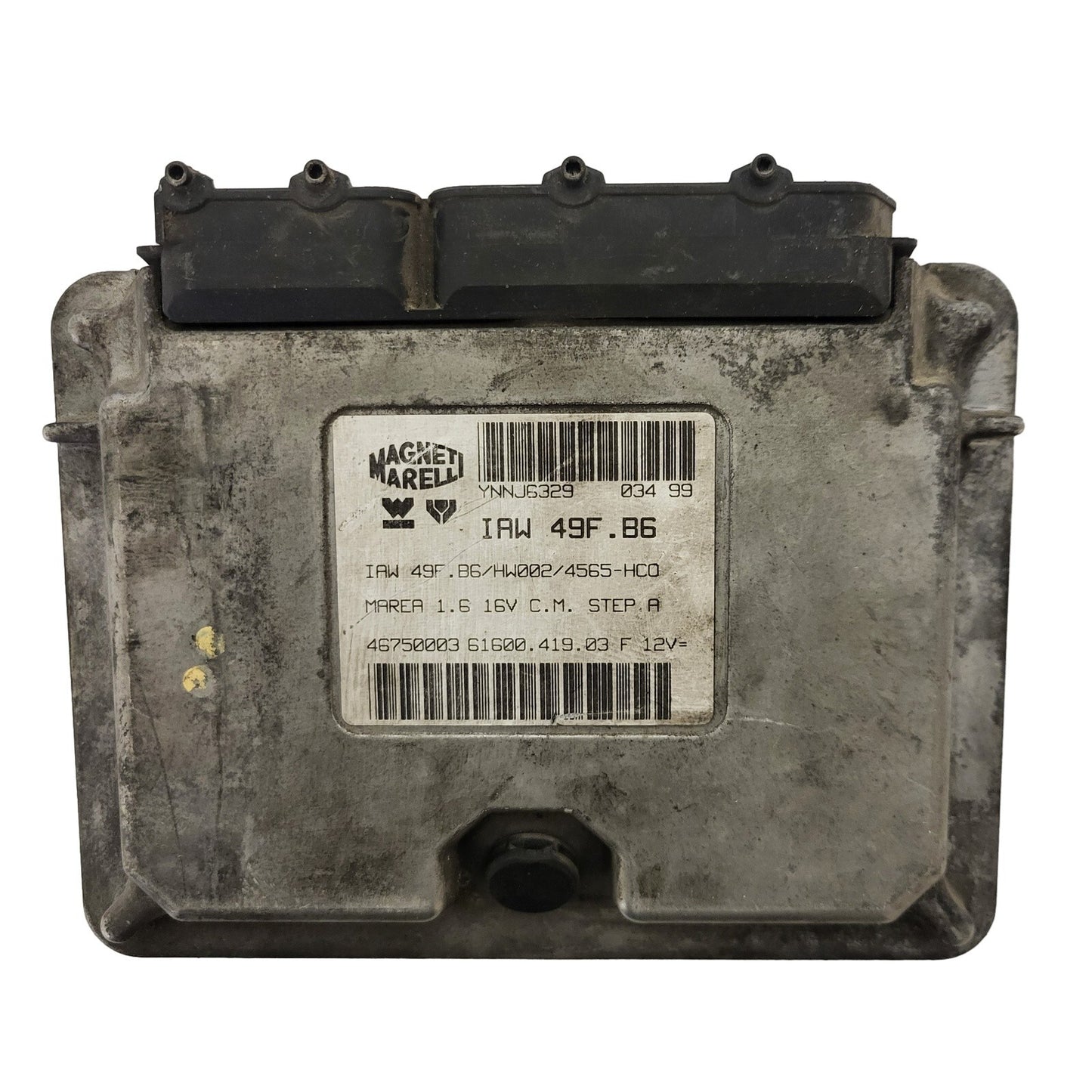 FIAT MAREA ECU / IAW 49F.B6 / 46750003 / HW002 / 61600.419.03 / MAGNETI MARELLI