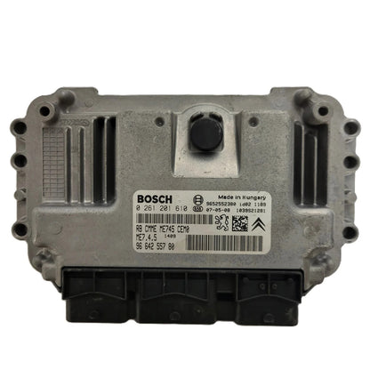 PEUGEOT ECU / 0261201610 / ME7.4.5 / 9664255780 / 9652552380 / BOSCH