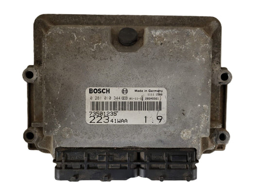 Fiat DOBLO 1.9 ECU / 0281010344 / 73501235 / BOSCH