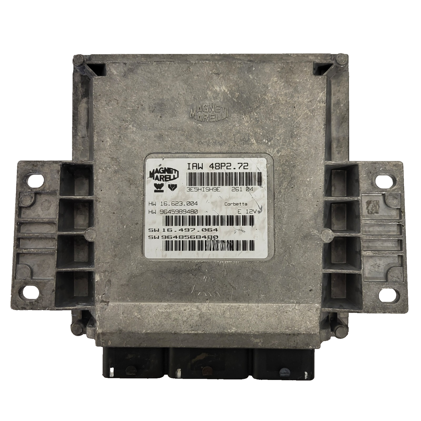 PEUGEOT CITROEN ECU / IAW 48P2.72 / SW 9648568480 / HW 9645989480