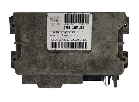 Fiat Punto 1.2 ECU / 46524186 / IAW 16F.E3 / 61602.106.00 / MAGNETI MARELLI