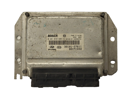 HYUNDAI MATRIX ECU / 0281010695 / 39101-27611 / 66CMI040 / BOSCH