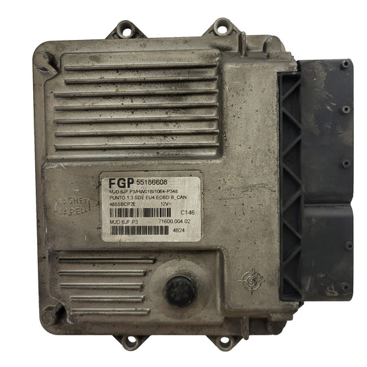 OPEL TIGRA 1.3 JTD NT4 ECU / FGP 55198928 / MJD6J0.T2 / 7160006503 / MAGNETI