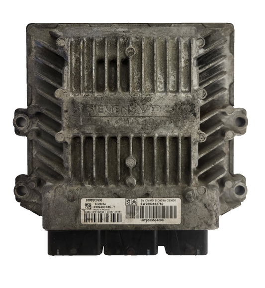 FIAT SCUDO EXPERT JUMPY ECU / 5WS40378C-T SW9663862780 HW9655534080 SID803A