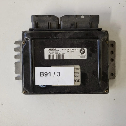 MINI COOPER 1.6 ECU / S118012001N / 1214752761001 / SIEMENS