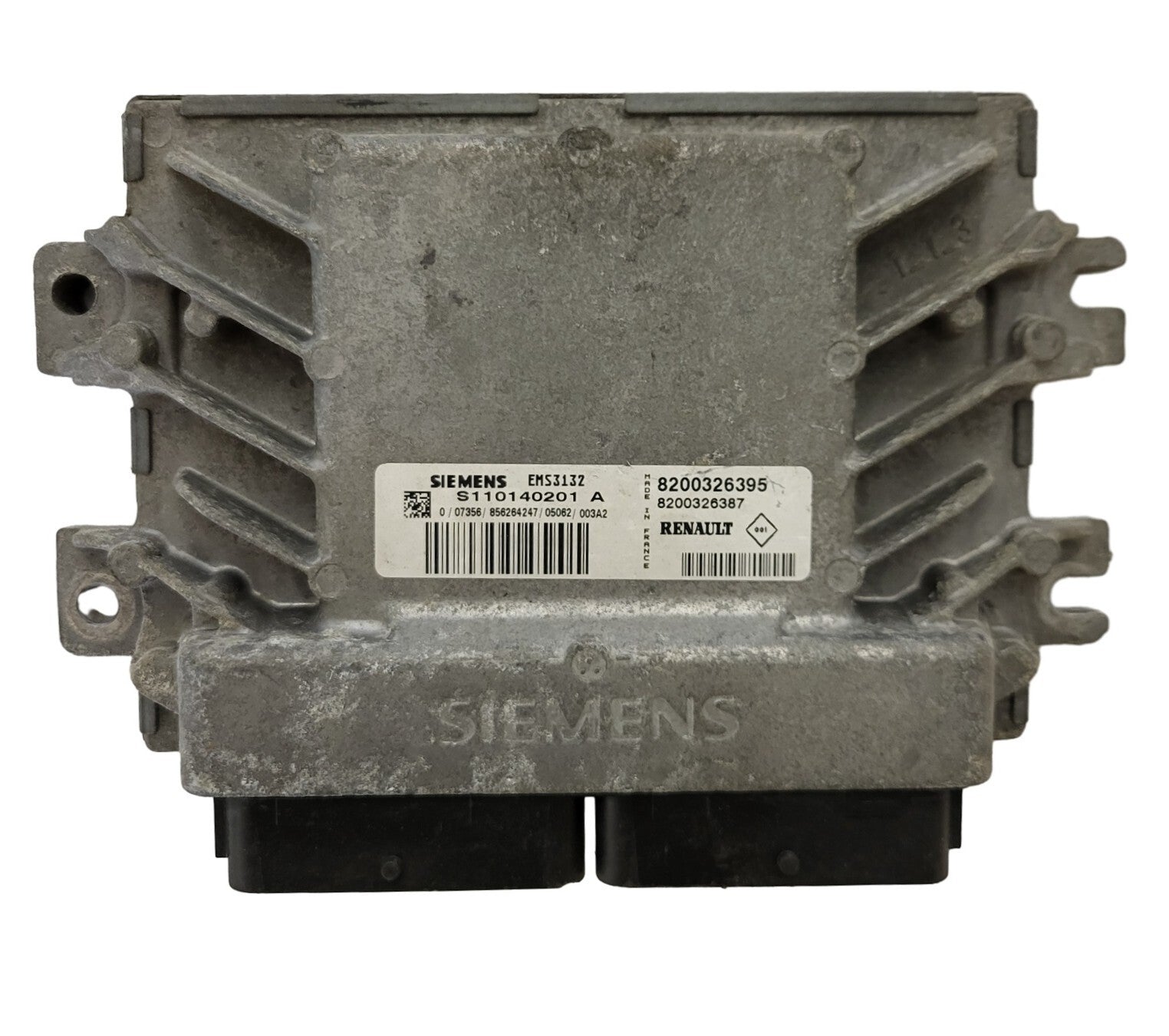RENAULT CLIO ECU / S110140201A / EMS3132 / 08200326395 / 8200326387 / SIEMENS