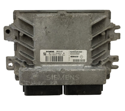RENAULT CLIO ECU / S110140201A / EMS3132 / 08200326395 / 8200326387 / SIEMENS