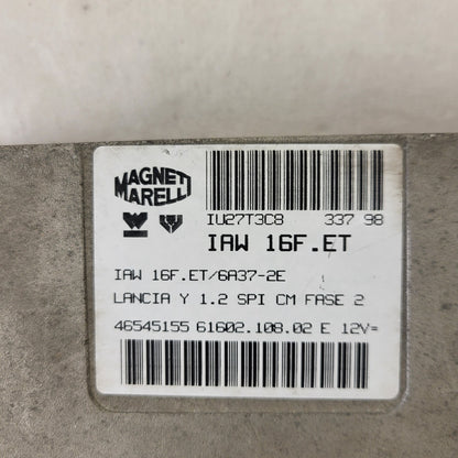 LANCIA Y 1.2 ECU / IAW 16F.ET / 46545155 /61602.108.02 / MAGNETI MARELLI