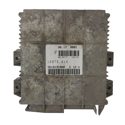 Citroen Peugeot PSA ECU / G6.11 / 16078.014 / 9610191080 / MAGNETI MARELLI 