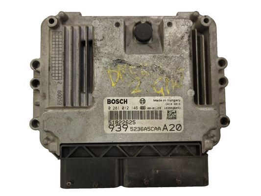 ALFA ROMEO 159 ECU / 0281012146 / 51822625 / 9395236A5CAA / BOSCH
