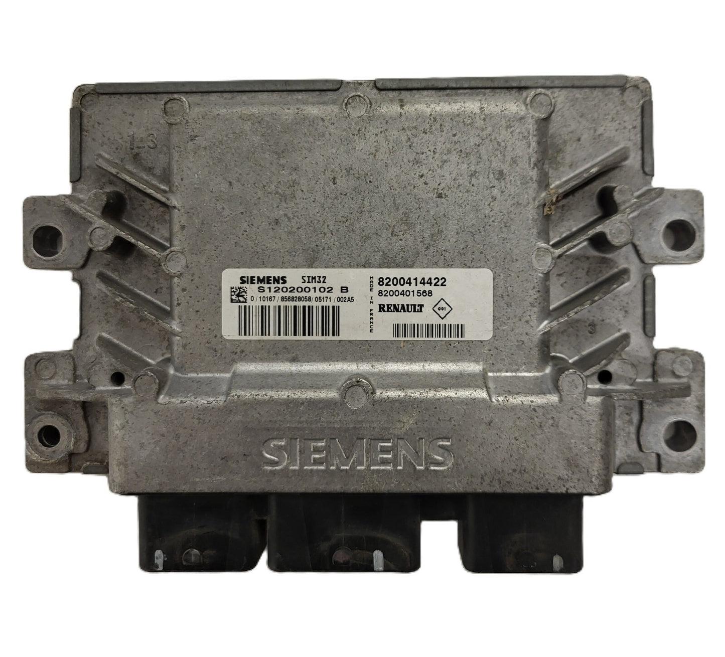 RENAULT MODUS ECU / S120200102 / S120200102B / SIM 32 / 8200414422 / 8200401568 