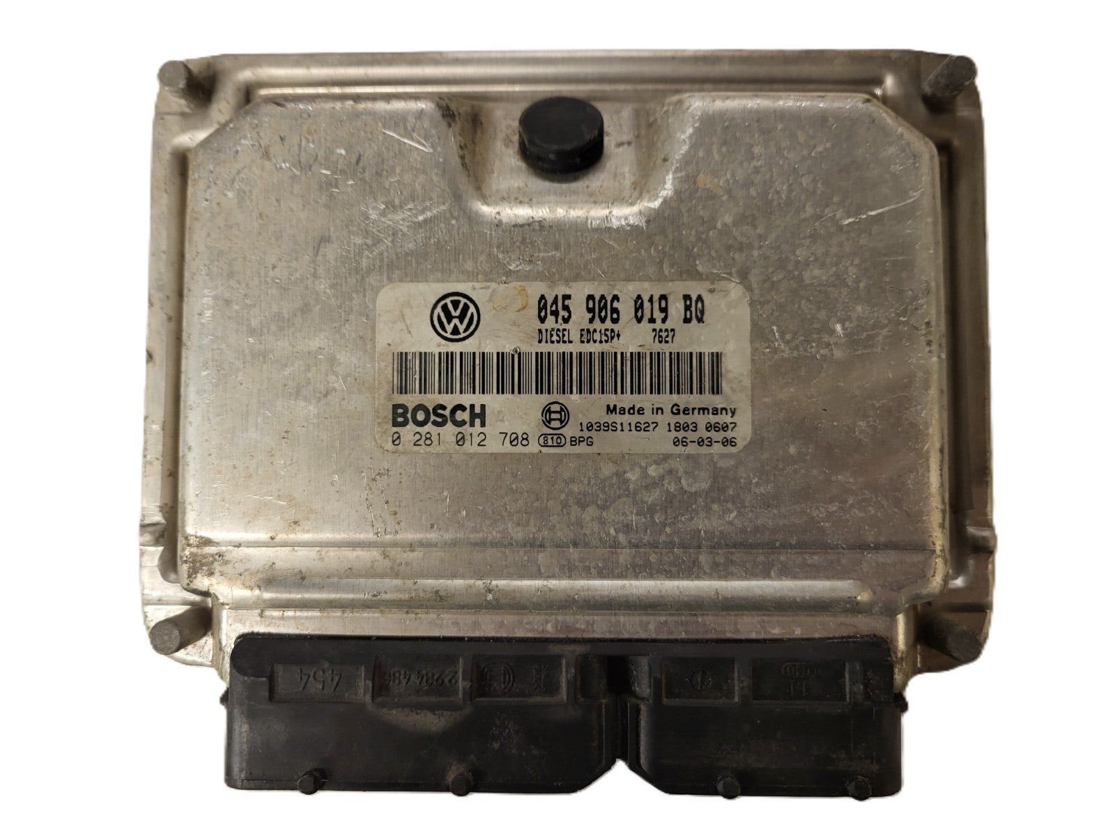 VW POLO SEAT IBIZA 1.4 TDI ECU / 045906019BQ / 0281012708 / EDC15P+ / BOSCH /
