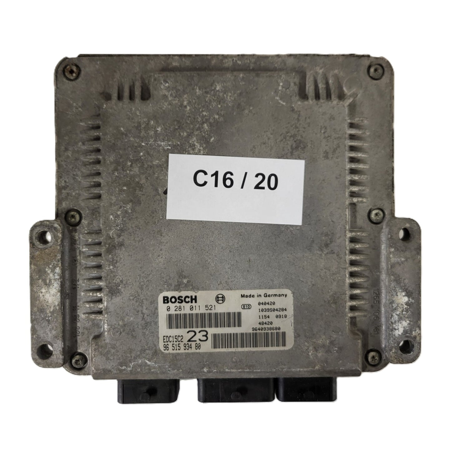 Citroen Xsara ECU / 0281011521 / 9651593480 / BOSCH