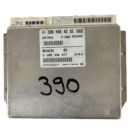 Mercedes A-Class W168 ESP ECU / 0295454232 Q02 / 0265109477 / BOSCH